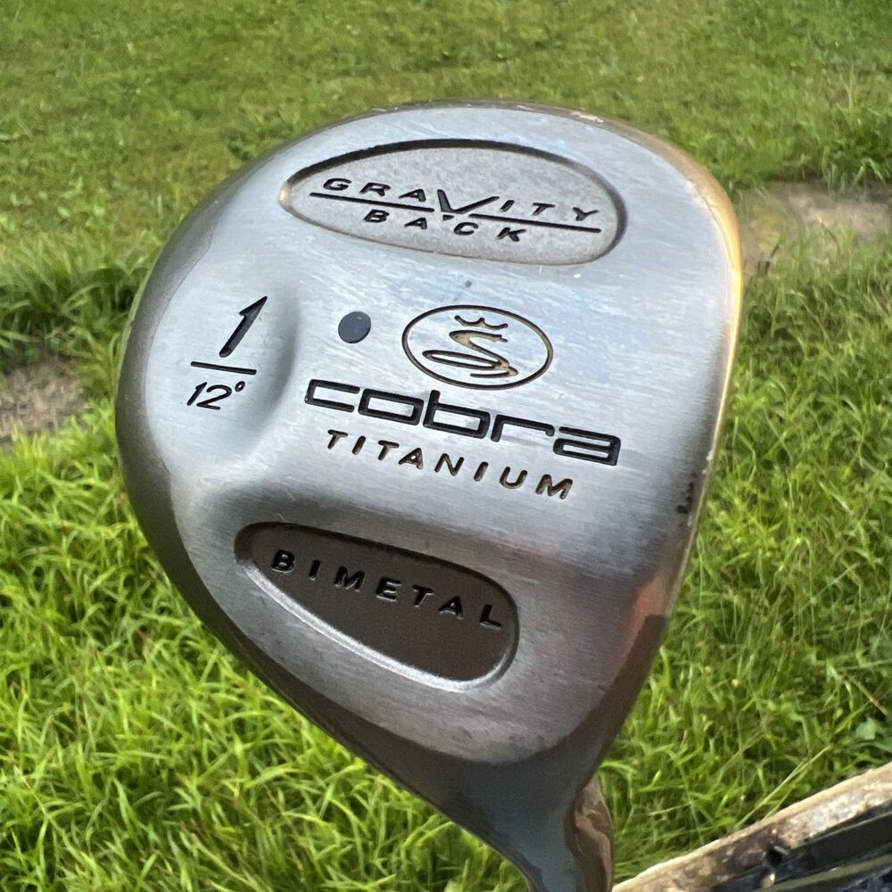 Cobra Titanium Gravity Back BiMetal 12° 1-Wood Driver Ladies Graphite 43” RH